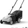 Litheli 18-inch 40V Self-Propelled Brushless Lawn Mower for Garden Yards, Lightweight Cordless Mower with 6-Position Height Adjustment, 2×5.0Ah Batteries Included - 1