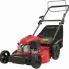 PowerSmart 21-Inch 3-in-1 Gas Self-Propelled Lawn Mower,170CC OHV Engine,Bagging-Mulching-Rear Discharging, 6 Cutting Heights, Durable Steel Deck, Rear-Wheel Drive, for Garden, Yard - 1