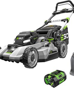 EGO Power+ Electric Lawn Mower, Cordless Push with Select Cut, Includes 56V 7.5Ah Battery and Rapid Charger - LM2135 - 1
