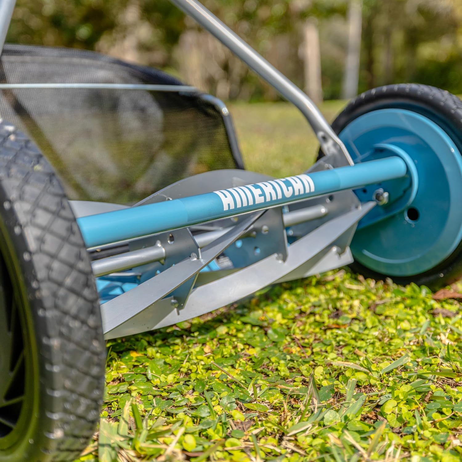 American Lawn Mower 1604-16 16" 5-Blade Reel Mower with Grass Catcher - Image 6