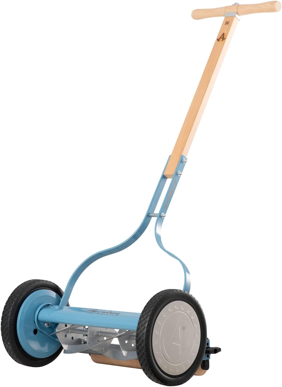 American Lawn Mower Company 16-Inch 5-Blade Vintage Reel Lawn Mower - 1