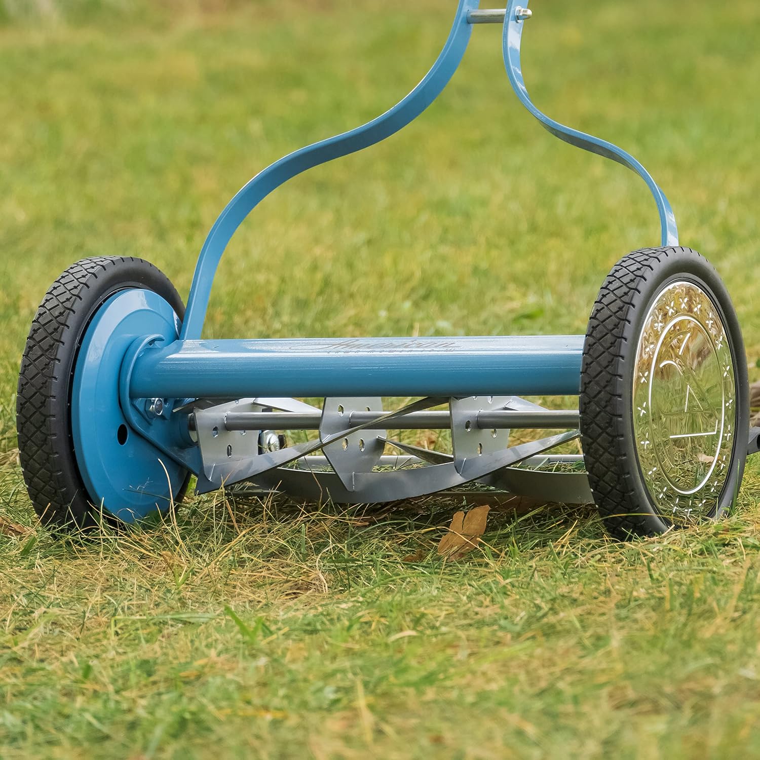 American Lawn Mower Company 16-Inch 5-Blade Vintage Reel Lawn Mower - Image 5