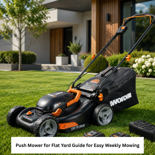 Push Mower for Flat Yard Guide