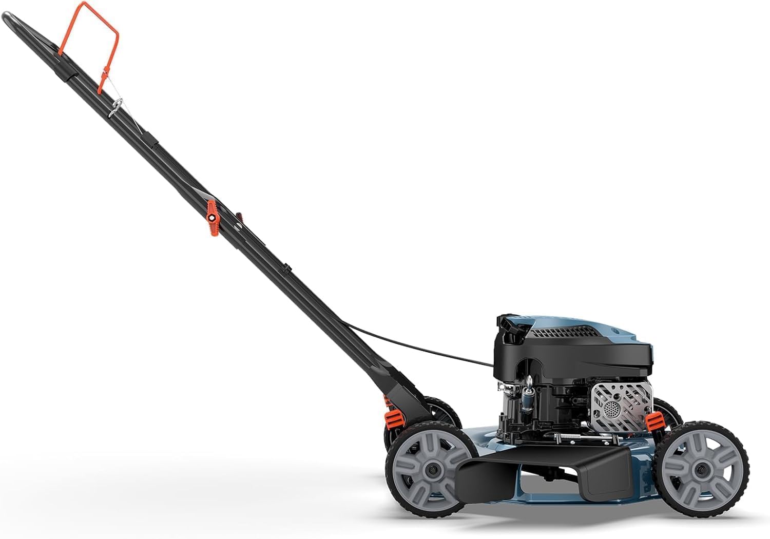 SENIX 20 inch Gas Push Lawn Mower, 144 cc 4-Cycle Mower, Mulch & Discharge - Image 4