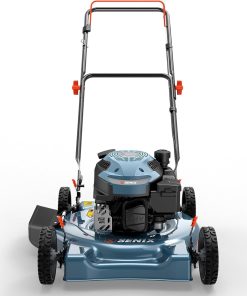 Alternative view of SENIX 20 inch Gas Push Lawn Mower, 144 cc 4-Cycle Mower, Mulch & Discharge