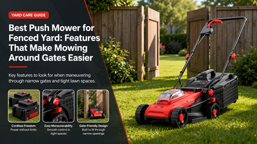 Best Push Mower For Fenced Yard buying guide