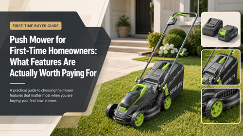 Push Mower for First-Time Homeowners: What Features Are Actually Worth Paying For