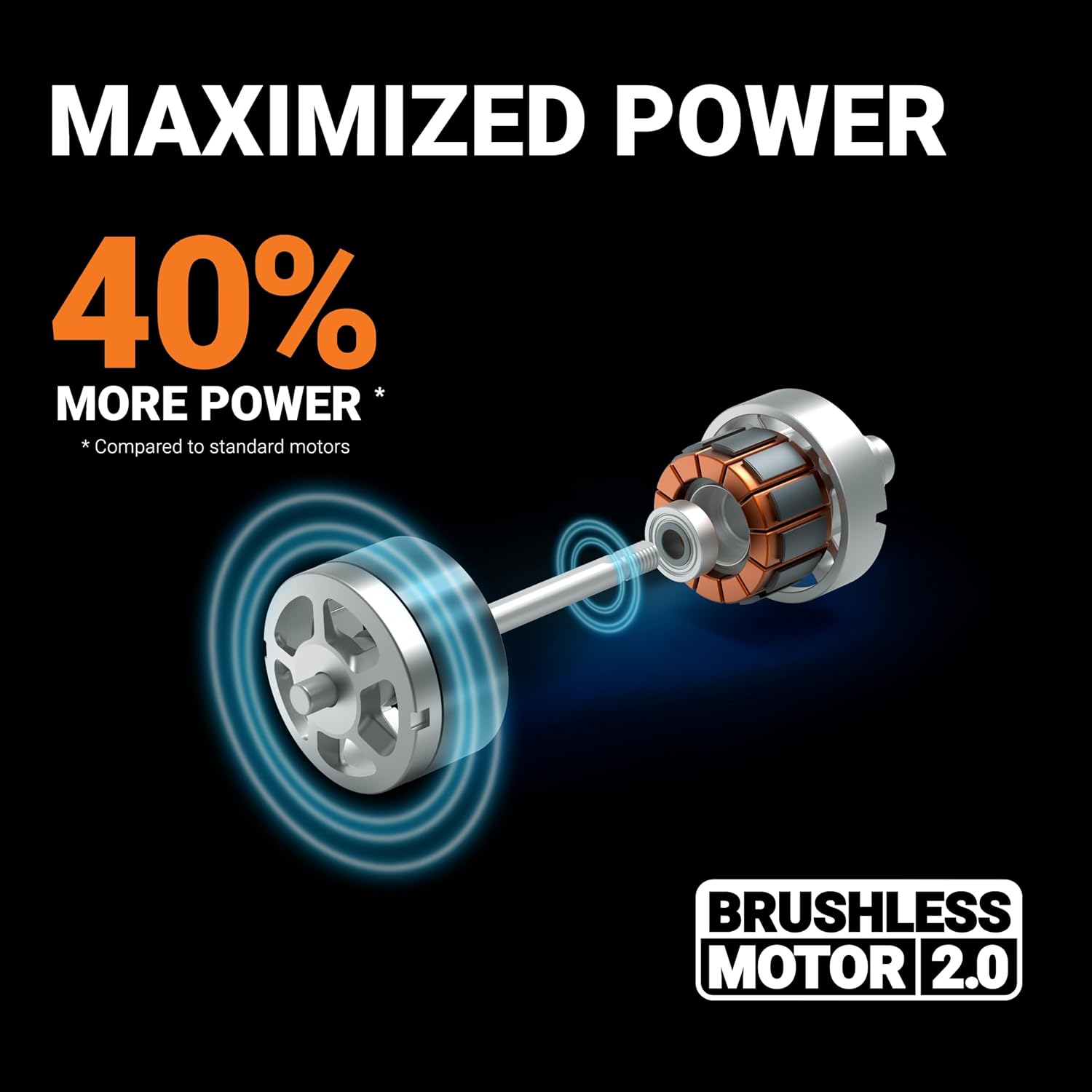 Worx Cordless Lawn Mower, 40V 17" 2-in-1 Grass Mower for 1/4 Acre, WG745 - Image 8