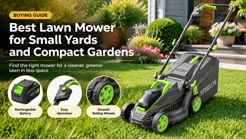 Best Lawn Mower For Small Yards And Compact Gardens