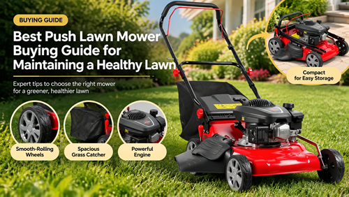 Best Push Lawn Mower Buying Guide For Maintaining A Healthy Lawn