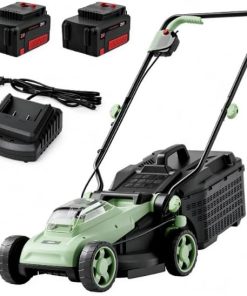 MZK Brushless Powered Outdoor Grass Trimming Device, 16 Inch Dual‑Mode Home Lawn Upkeep Equipment for Patio and Backyard Use